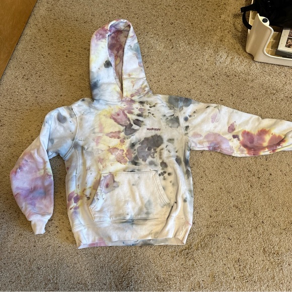 Mad Happy International Women's Day hooded Size XS tie dye